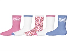 Name It socks pink frosting mix (5-pack)